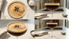 練乳を少し足すだけ：ミルキーでキレも残るエスプレッソマティーニの作り方